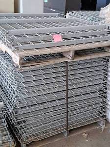 lot 809 image: Lot of (35) Pallet Racking Wire Metal Grates