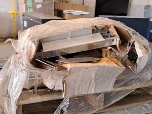 lot 811 image: Lot of  Misc. Hardwares - Brackets, Plates, Nuts, Bolts