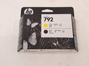 lot 605 image: Lot of (1) HP Latex 792 YellowBlack Ink Cartridge