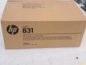 lot 607A image: Lot of (1) HP Latex 831 Maintenance Cartridge CZ681A