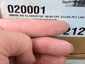 lot 621B image: Classicvue 5050 CPL Pet Liner