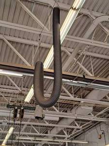 lot 564 image: Lot of (2) Flex Exhaust Hoses