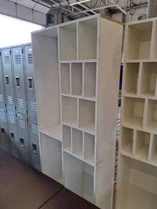 lot 699 image: Storage Cubby Cabinet