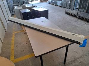 lot 679 image: Da-Lite Model C 87 Projector Screen