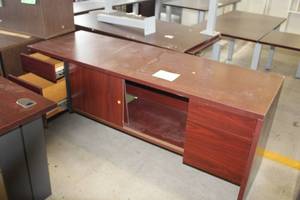 lot 648 image: Wood Hutch
