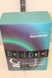 lot 2 image: Hansleep Matress Pad with Memory Foam