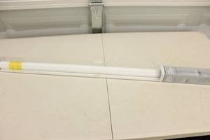 lot 176 image: 37x78 Room Darkening White Vinyl Roller Shade