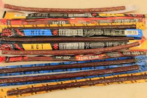 lot 240 image: 12ct Assorted Jack Links Meat Sticks Hot, Mild, Wild Heat