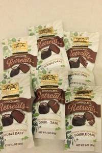 lot 277 image: 6ct Four Brothers Premium Chocolate Retreats Smooth Chocolate Fudge Double Dark