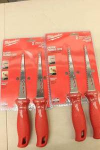 lot 175 image: 2ct Milwaukee Rasping Jab Saw 2-Pack