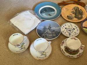 Cups, Saucers, Salt & Pepper Shakers, Candle Holders, Figurine and more