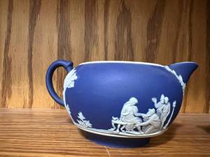 Wedgewood Creamer and Sugar