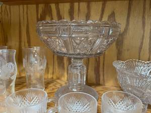 Lot of Cut Glass
