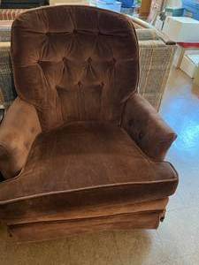 Brown Rocking Chair