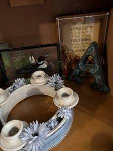 Candle Holder and Decorations