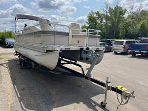 2003 Premier 230 Escapade Pontoon and Trailer