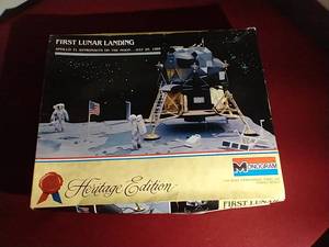 Monogram First Lunar Landing 148 Scale Model