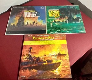 Victory at Sea Complete LP Set - Volumes 1-3