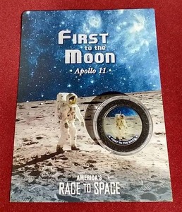 First to the Moon Apollo 11 Collectible Coin