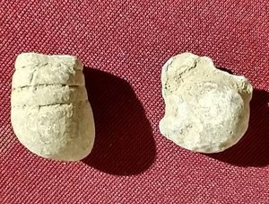 (2) Genuine Civil War Bullets