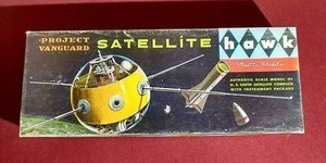 Vintage Scale Model of US Earth Satellite