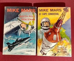 (2) Vintage 1960s Mike Mars Books