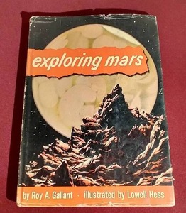 Vintage 1956 Exploring Mars Book