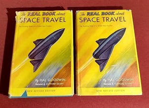 (2) Vintage 1950s Real Book About Space Travel