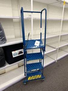 Blue 4 step Ladder