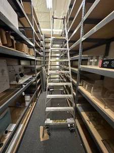 8 Werner aluminum ladder