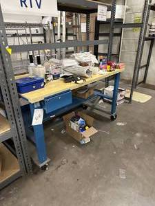 Work Bench 60x30 merchandise not included
