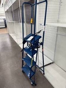 Blue 4 step Ladder