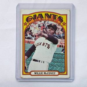 lot 41 image: Willie McCovey 1972 Topps No. 280