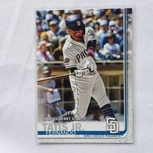 lot 74 image: Fernando Tatis Jr. Rookie 2019 Topps Update Series No. US56