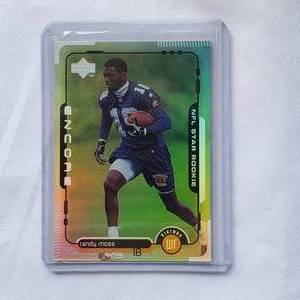lot 89 image: Ranndy Moss Foil Rookie Upper Deck Encore No. 12