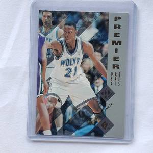 lot 134 image: Kevin Garnett Rookie 1996 Upper Deck SP Premier Prospects No. 159