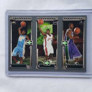 lot 137 image: Topps Rookie Matrix T.J. Ford 118, LeBron James 111, Carmelo Anthony 113
