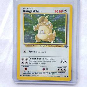 lot 140 image: Pokemon Kangaskhan Holo No. 5