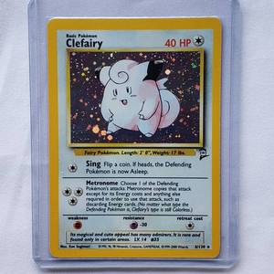 lot 145 image: Pokemon Clefairy Holo No. 6