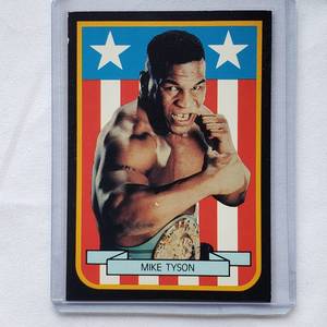 lot 146 image: Mike Tyson Rare Rookie Card
