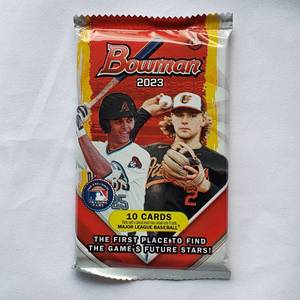 lot 148 image: Unopened 2023 Bowman Hobby Pack
