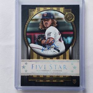 lot 155 image: Joe Ryan Rookie On Card Autograph Topps Five Star No. FSA-JRY