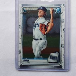 lot 164 image: Joe Ryan Rookie 1st Bowman Chrome Prospects No. BCP-117