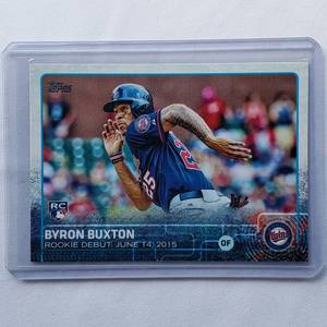 lot 166 image: Byron Buxton Rookie Topps Update Series US136