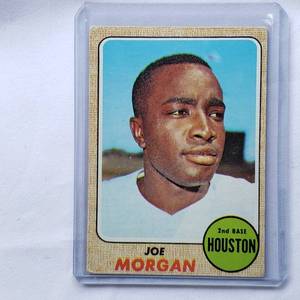 lot 173 image: Joe Morgan 1968 Topps No. 144