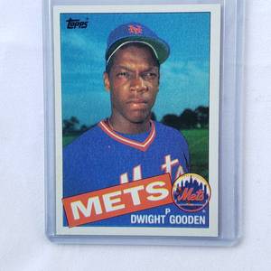 lot 224 image: Dwith Gooden Rookie Card Topps No. 620