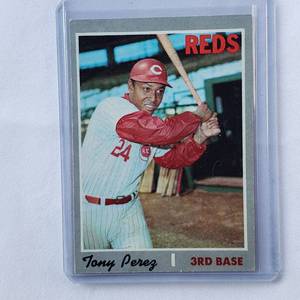 lot 228 image: Tony Perez 1970 Topps No. 380