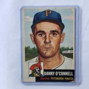 lot 232 image: Danny OConnell 1953 Topps No. 107