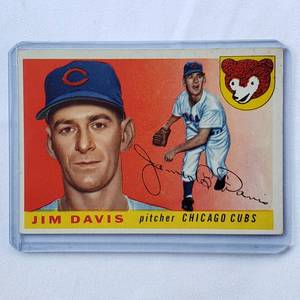 lot 234 image: Jim Davis 1955 Topps No. 68