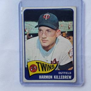 lot 236 image: Harmon Killebrew 1965 Topps No. 400